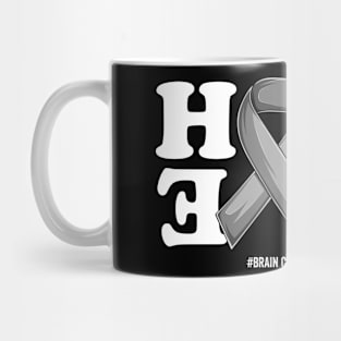 Brain Cancer Support | Grey Ribbon Squad Support Brain Cancer awareness Mug